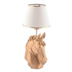 Casa si Gradina - Corpuri si surse de iluminat - Veioze si lampi - Veioze - Veioza, Opviq, poliester, alb auriu, 54 cm - Infinity.ro