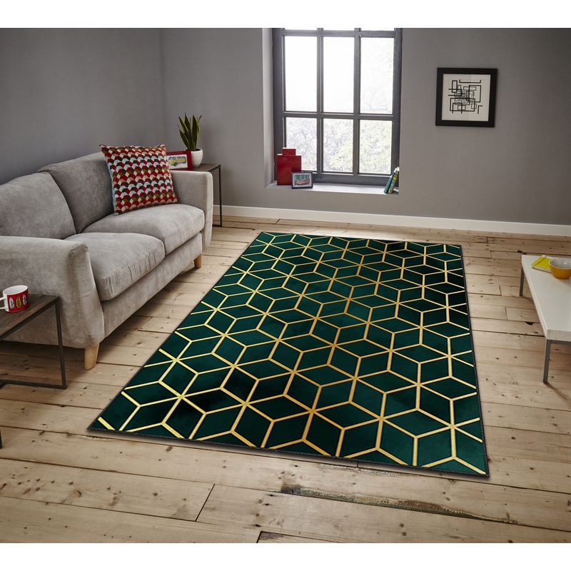 Casa si Gradina - Textile si covoare - Covoare - Covoare casa - Covor, Conceptum Hypnose, multicolor, 120x180 cm, 100% poliester, antiderapant, 288NGR2153 - Infinity.ro