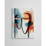 Casa si Gradina - Decoratiuni - Tablouri - Tablou decorativ pe panza, Wallxpert, multicolor, 70x100 cm, bumbac si poliester, 227WRZ1274 - Infinity.ro