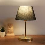 Casa si Gradina - Corpuri si surse de iluminat - Veioze si lampi - Veioze - Veioza, Opviq, metal, negru auriu, 22x14x37 cm - Infinity.ro