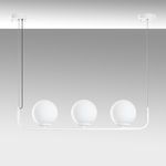 Casa si Gradina - Corpuri si surse de iluminat - Lustre si pendule - Candelabru, Opviq, metal, alb, 76x15x20-110 cm - Infinity.ro