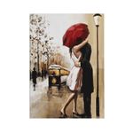 Casa si Gradina - Decoratiuni - Tablouri - Tablou decorativ pe panza, Wallxpert, multicolor, 50x70 cm, 50% poliester 50% bumbac, rama lemn, 257MJS1497 - Infinity.ro