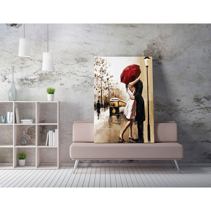 Casa si Gradina - Decoratiuni - Tablouri - Tablou decorativ pe panza, Wallxpert, multicolor, 50x70 cm, 50% poliester 50% bumbac, rama lemn, 257MJS1497 - Infinity.ro