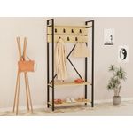 Casa si Gradina - Mobilier - Organizare si depozitare - Cuiere - Cuier, Hanah Home, pal melaminat, safir, 90x34x180 cm - Infinity.ro