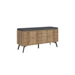 Casa si Gradina - Mobilier - Dulapuri si sifoniere - Dulapuri pantofi - Dulap pantofi, Hanah Home, pal melaminat, hitit, 107x35x55 cm - Infinity.ro