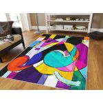 Casa si Gradina - Textile si covoare - Covoare - Covoare casa - Covor, Conceptum Hypnose, multicolor, 180x280 cm, 100% poliester, antiderapant, 487KRL2132 - Infinity.ro