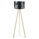 Casa si Gradina - Corpuri si surse de iluminat - Veioze si lampi - Lampadare - Lampadar, Opviq, mdf si material pvc, negru gri maro, 38x140 cm - Infinity.ro