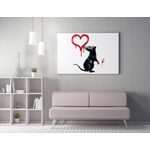 Casa si Gradina - Decoratiuni - Tablouri - Tablou canvas decorativ, Wallxpert, multicolor, 50x70 cm, 50% bumbac 50% poliester, rama lemn, 966BRS1245 - Infinity.ro