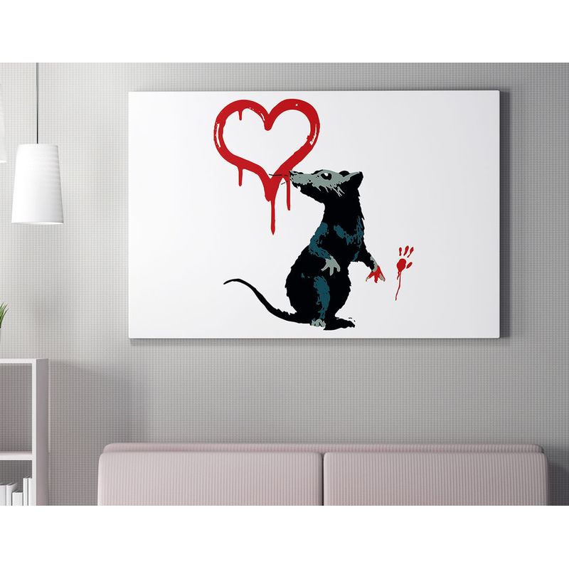 Casa si Gradina - Decoratiuni - Tablouri - Tablou canvas decorativ, Wallxpert, multicolor, 50x70 cm, 50% bumbac 50% poliester, rama lemn, 966BRS1245 - Infinity.ro