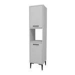Casa si Gradina - Mobilier - Mobilier baie - Corpuri baie - Dulap baie, Hanah Home, pal melaminat, alb, 35x35x153.6 cm - Infinity.ro