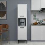 Casa si Gradina - Mobilier - Mobilier baie - Corpuri baie - Dulap baie, Hanah Home, pal melaminat, alb, 35x35x153.6 cm - Infinity.ro