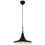 Casa si Gradina - Corpuri si surse de iluminat - Lustre si pendule - Candelabru, Opviq, metal, negru stejar, 32x90 cm - Infinity.ro