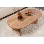 Casa si Gradina - Mobilier - Mese si birouri - Masute de cafea - Masuta de cafea, Hanah Home, pal melaminat, pin atlantic, 119x60x40 cm - Infinity.ro