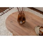 Casa si Gradina - Mobilier - Mese si birouri - Masute de cafea - Masuta de cafea, Hanah Home, pal melaminat, pin atlantic, 119x60x40 cm - Infinity.ro