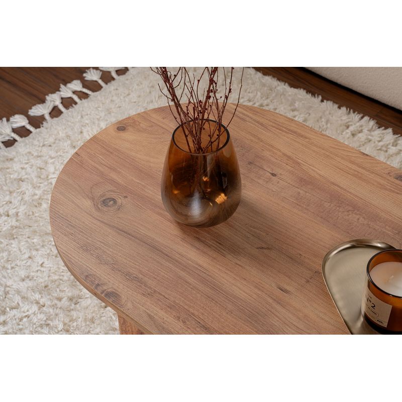 Casa si Gradina - Mobilier - Mese si birouri - Masute de cafea - Masuta de cafea, Hanah Home, pal melaminat, pin atlantic, 119x60x40 cm - Infinity.ro