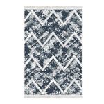Casa si Gradina - Textile si covoare - Covoare - Covoare casa - Covor, Conceptum Hypnose, albastru, 80x300 cm, 100% poliester, antiderapant, lavabil la masina, 955ANR3172 - Infinity.ro