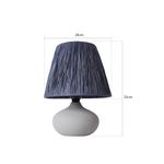 Casa si Gradina - Corpuri si surse de iluminat - Veioze si lampi - Veioze - Veioza, Opviq, ceramica, bej, 24x33 cm, 687HMY2243 - Infinity.ro