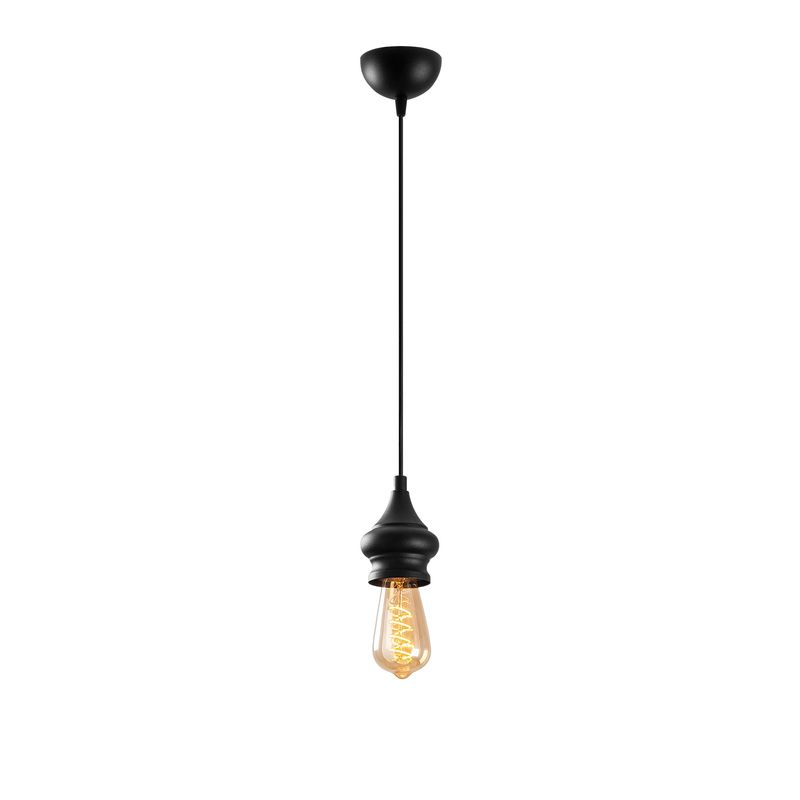 Casa si Gradina - Corpuri si surse de iluminat - Lustre si pendule - Lustra, Opviq, metal, negru, 9x9x107 cm - Infinity.ro