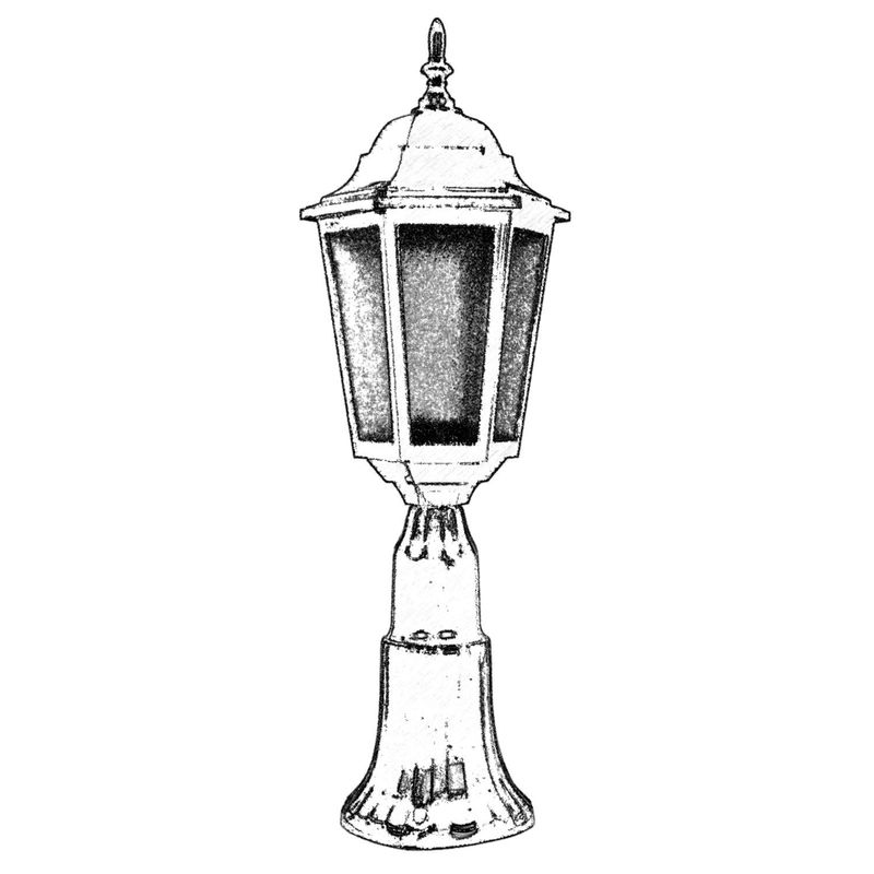 Casa si Gradina - Corpuri si surse de iluminat - Iluminat exterior - Lanterne - Lampa de perete exterior, Opviq, abs si acril, negru, 60x23 cm - Infinity.ro