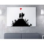 Casa si Gradina - Decoratiuni - Tablouri - Tablou canvas decorativ, Wallxpert, multicolor, 70x100 cm, 50% bumbac, 50% poliester, rama lemn, 966BRS1282 - Infinity.ro