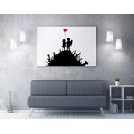 Casa si Gradina - Decoratiuni - Tablouri - Tablou canvas decorativ, Wallxpert, multicolor, 70x100 cm, 50% bumbac, 50% poliester, rama lemn, 966BRS1282 - Infinity.ro