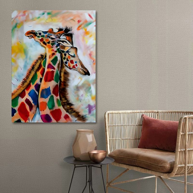 Casa si Gradina - Decoratiuni - Tablouri - Tablou decorativ, Wallxpert, panza, multicolor, 50x70 cm, rama lemn, 296CTY1187 - Infinity.ro