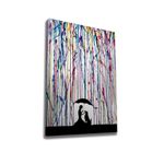 Casa si Gradina - Decoratiuni - Tablouri - Tablou canvas decorativ, Wallxpert, multicolor, 70x100 cm, 50% bumbac 50% poliester, imprimare digitala, rama din lemn - Infinity.ro