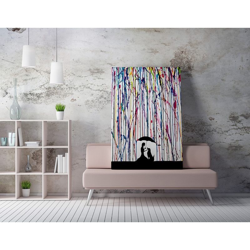Casa si Gradina - Decoratiuni - Tablouri - Tablou canvas decorativ, Wallxpert, multicolor, 70x100 cm, 50% bumbac 50% poliester, imprimare digitala, rama din lemn - Infinity.ro