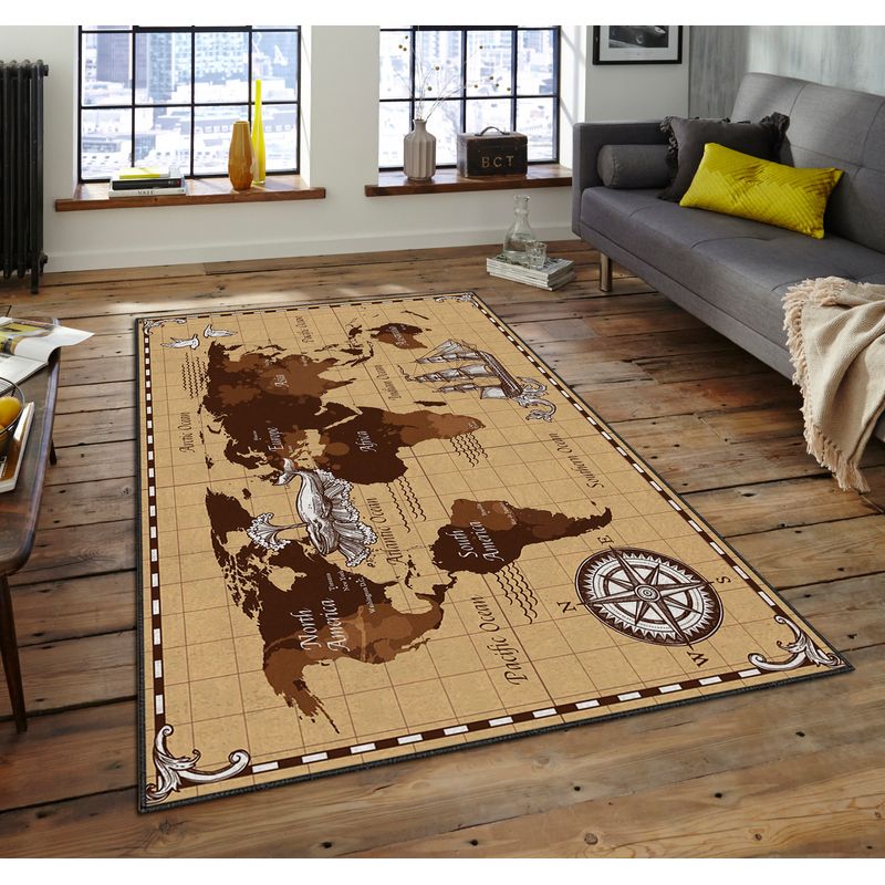 Casa si Gradina - Textile si covoare - Covoare - Covoare casa - Covor, Conceptum Hypnose, multicolor, 160x230 cm, 100% poliester, antiderapant, 288NGR1787 - Infinity.ro