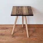 Casa si Gradina - Mobilier - Mese si birouri - Mese living - Masa laterala, Hanah Home, mdf, maro, 35x35x42 cm, 481LNA1969 - Infinity.ro