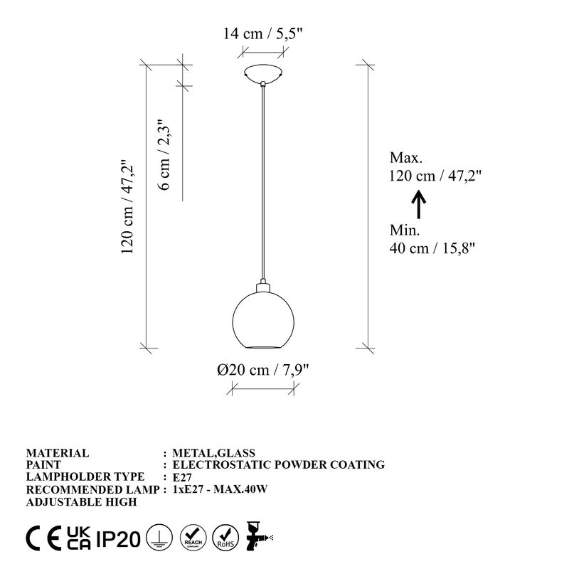Casa si Gradina - Corpuri si surse de iluminat - Lustre si pendule - Lustra, Opviq, metal, galben, 20x20x120 cm - Infinity.ro