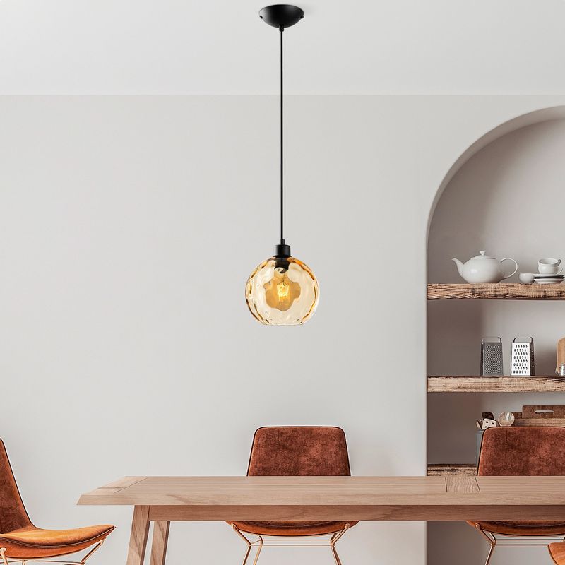 Casa si Gradina - Corpuri si surse de iluminat - Lustre si pendule - Lustra, Opviq, metal, galben, 20x20x120 cm - Infinity.ro