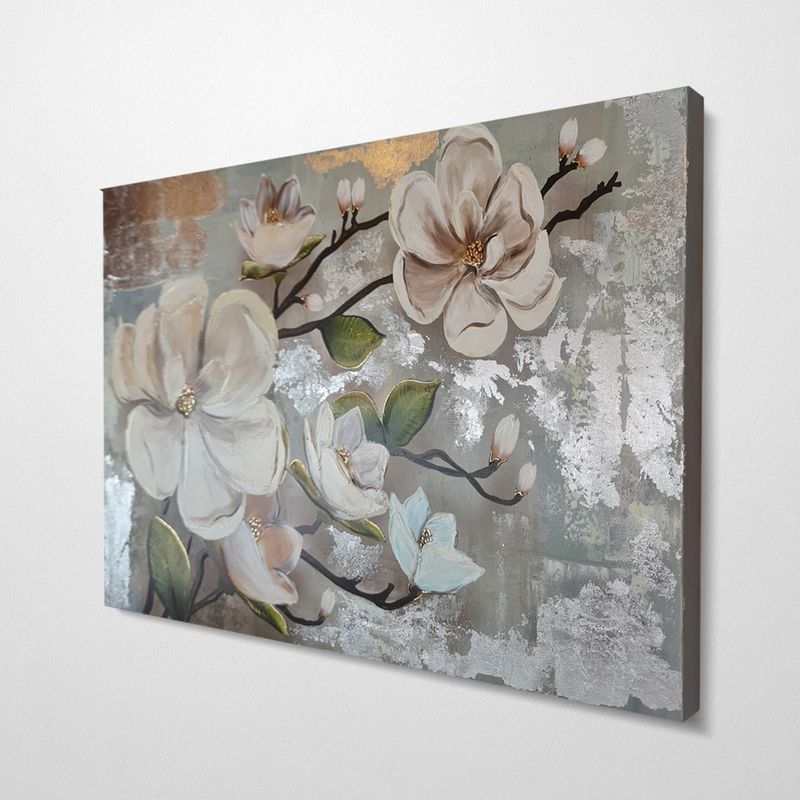 Casa si Gradina - Decoratiuni - Tablouri - Tablou decorativ, Wallxpert, panza, multicolor, pictat manual, 70x100 cm, 405HND1166 - Infinity.ro
