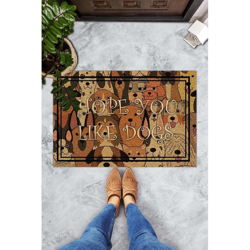 Casa si Gradina - Textile si covoare - Covoare - Covorase intrare - Covoras de intrare, Conceptum Hypnose, multicolor, 40x60 cm, 100% pvc, antiderapant, 877CHL1165 - Infinity.ro