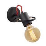 Casa si Gradina - Corpuri si surse de iluminat - Plafoniere, aplice si spoturi - Aplica, Opviq, metal, negru, 12x17x13 cm - Infinity.ro