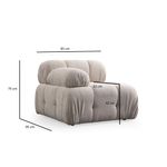 Casa si Gradina - Mobilier - Canapele si coltare - Coltare - Coltar, Atelier Del Sofa, lemn de fag si pal, crem, 290x160x95 cm - Infinity.ro