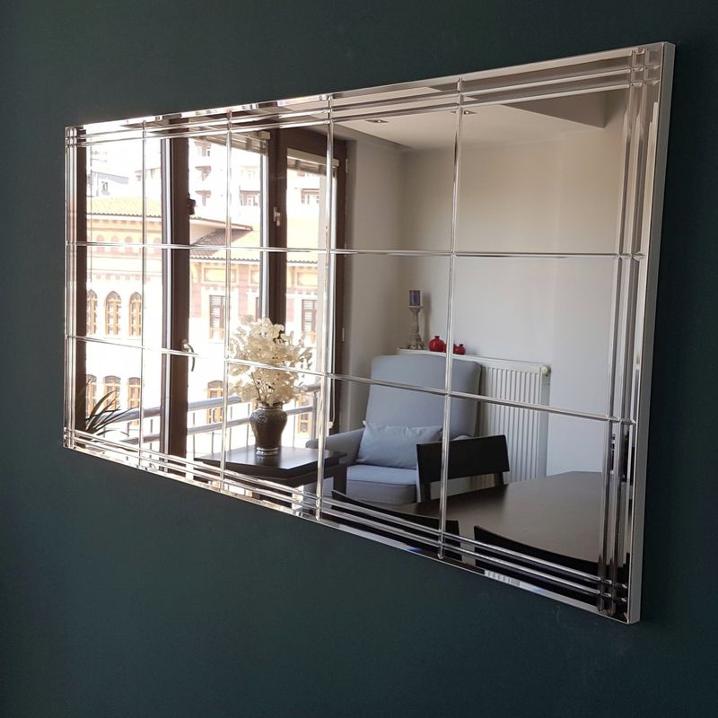 Casa si Gradina - Decoratiuni - Oglinzi - Oglinda, Hanah Home, mdf, bronz, 130x62 cm - Infinity.ro