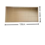 Casa si Gradina - Decoratiuni - Oglinzi - Oglinda, Hanah Home, mdf, bronz, 130x62 cm - Infinity.ro