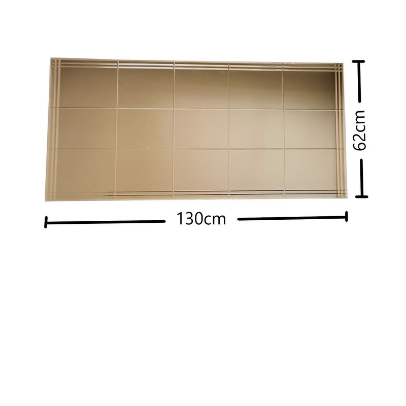Casa si Gradina - Decoratiuni - Oglinzi - Oglinda, Hanah Home, mdf, bronz, 130x62 cm - Infinity.ro