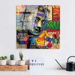 Casa si Gradina - Decoratiuni - Tablouri - Tablou decorativ, Wallxpert, sticla temperata, multicolor, 50x50 cm, 123BZM2310 - Infinity.ro