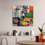 Casa si Gradina - Decoratiuni - Tablouri - Tablou decorativ, Wallxpert, sticla temperata, multicolor, 50x50 cm, 123BZM2310 - Infinity.ro