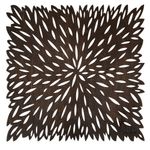 Casa si Gradina - Textile si covoare - Textile bucatarie - Fete de masa - Set covorase de masa, Hermia, lemn, wenge, 36x36 cm, 4 bucati, 790PYN1135 - Infinity.ro