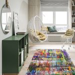 Casa si Gradina - Textile si covoare - Covoare - Covorase intrare - Covoras de hol, Conceptum Hypnose, multicolor, 80x300 cm, 100% poliester, antiderapant, 593HFT1504 - Infinity.ro