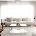 Casa si Gradina - Mobilier - Mese si birouri - Masute de cafea - Masa de cafea, Hanah Home, sticla securizata, auriu, metal, 90x60x40 cm - Infinity.ro