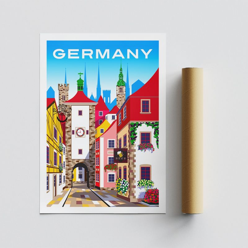 Carti si Birotica - Papetarie - Afise si stickere - Poster a4, Wallxpert, 100% satin mat, multicolor, 21x29.7 cm, neincadrat, 714YCA1315 - Infinity.ro