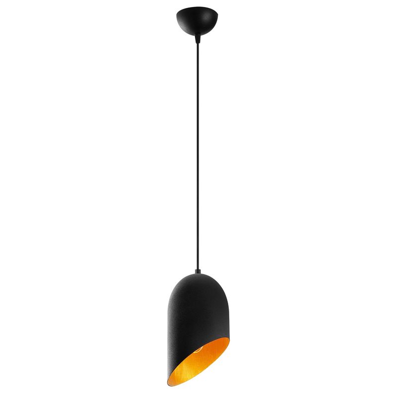 Casa si Gradina - Corpuri si surse de iluminat - Lustre si pendule - Candelabru, Opviq, metal, negru auriu, 12x121 cm - Infinity.ro