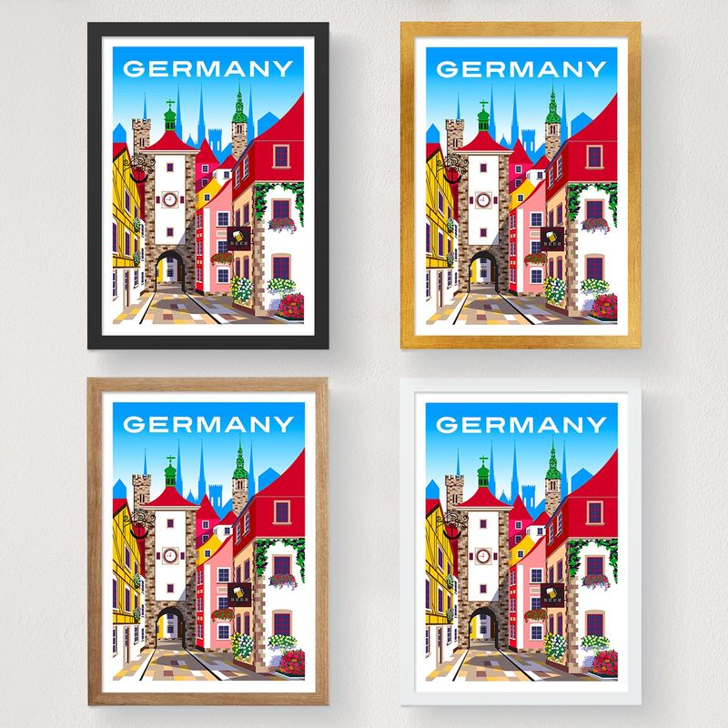 Carti si Birotica - Papetarie - Afise si stickere - Poster a4, Wallxpert, 100% satin mat, multicolor, 21x29.7 cm, neincadrat, 714YCA1315 - Infinity.ro