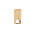 Casa si Gradina - Mobilier - Mobilier baie - Corpuri baie - Dulap de baie, Hanah Home, panou de particule cu melamina, safir, 30x21.8x71 cm - Infinity.ro