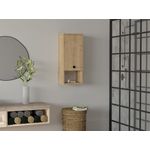 Casa si Gradina - Mobilier - Mobilier baie - Corpuri baie - Dulap de baie, Hanah Home, panou de particule cu melamina, safir, 30x21.8x71 cm - Infinity.ro