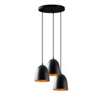 Casa si Gradina - Corpuri si surse de iluminat - Lustre si pendule - Candelabru, Opviq, metal, negru, 44x44x125 cm - Infinity.ro
